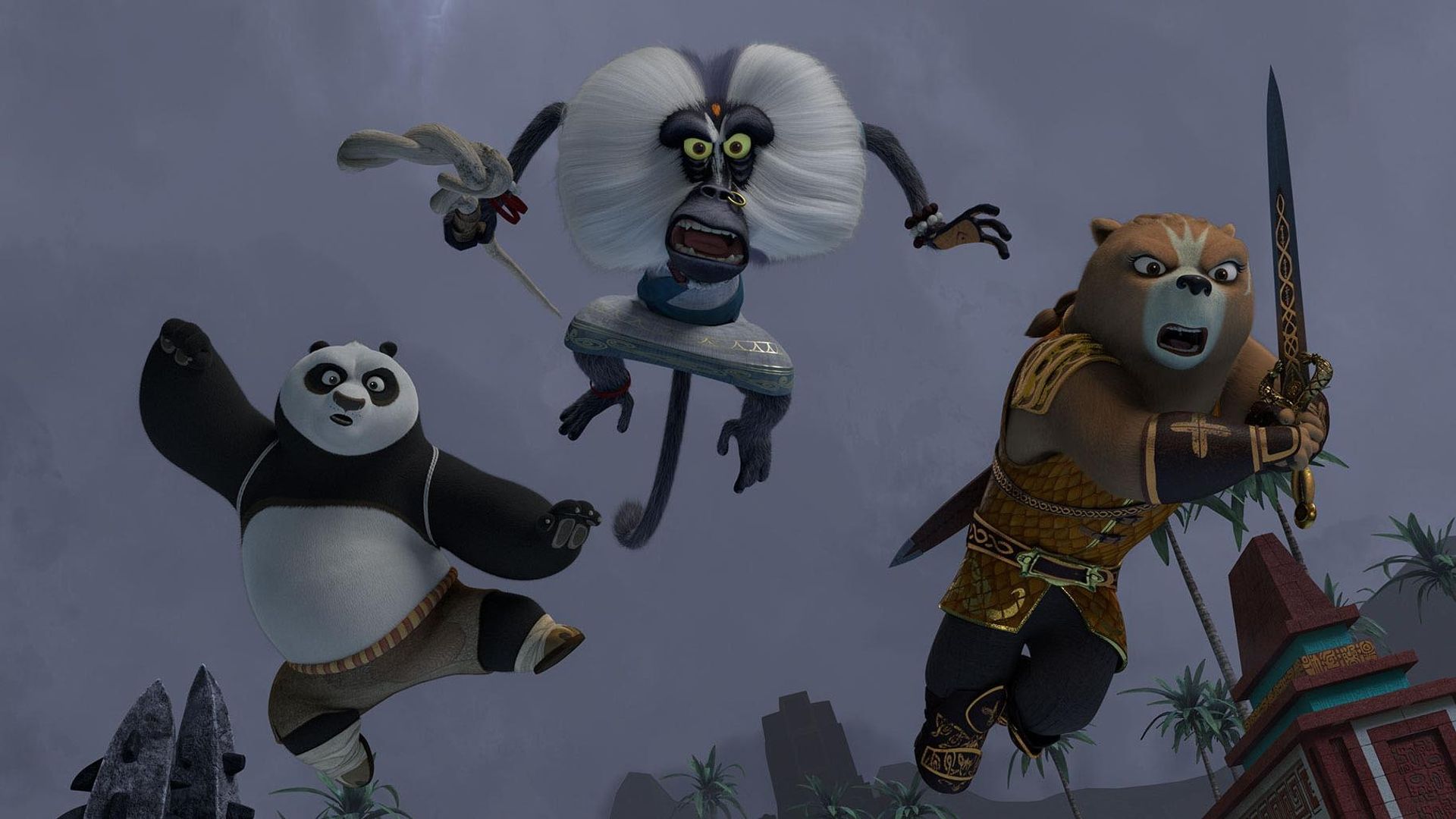 Kung Fu Panda: The Dragon Knight background