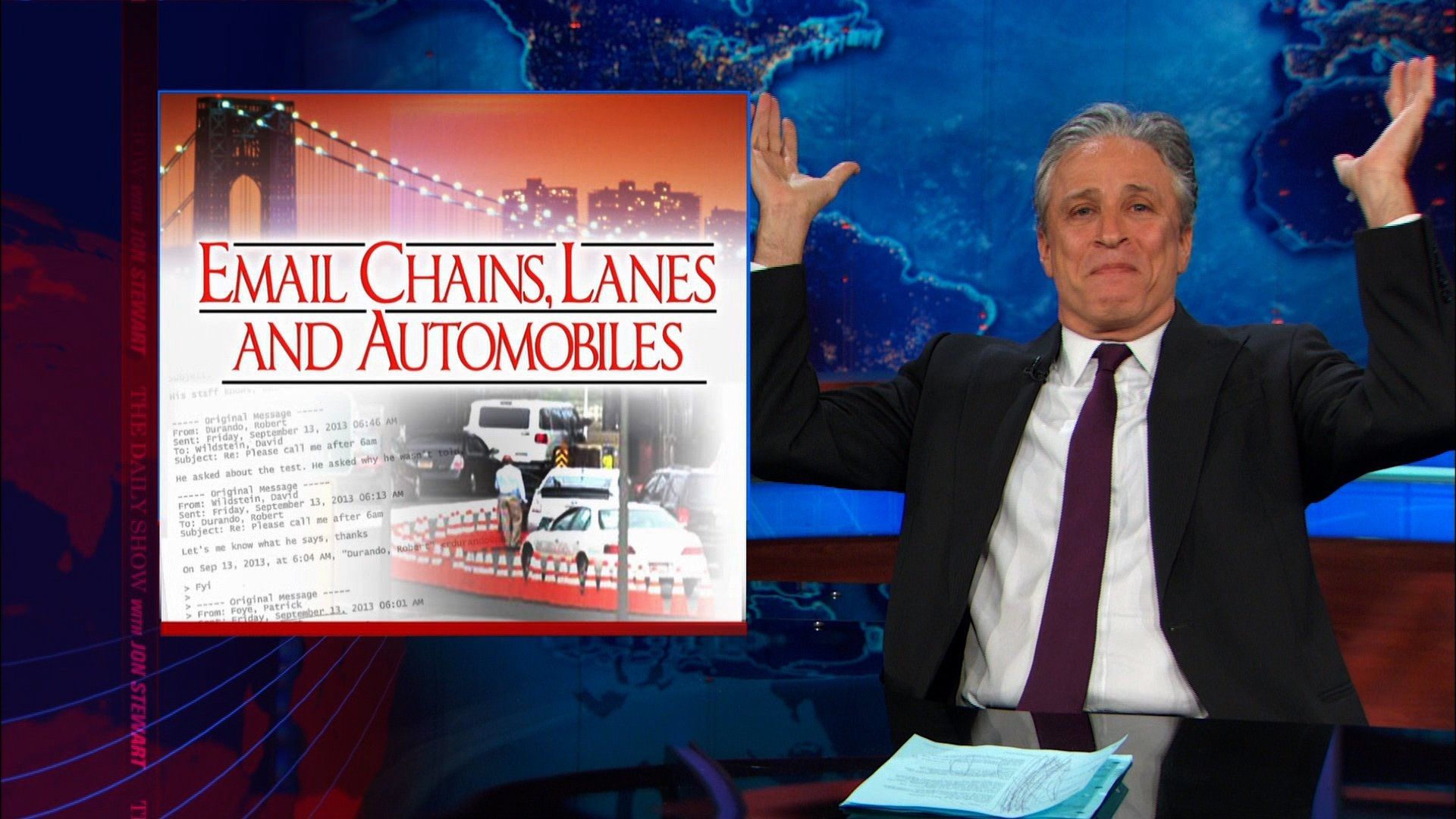 The Daily Show background