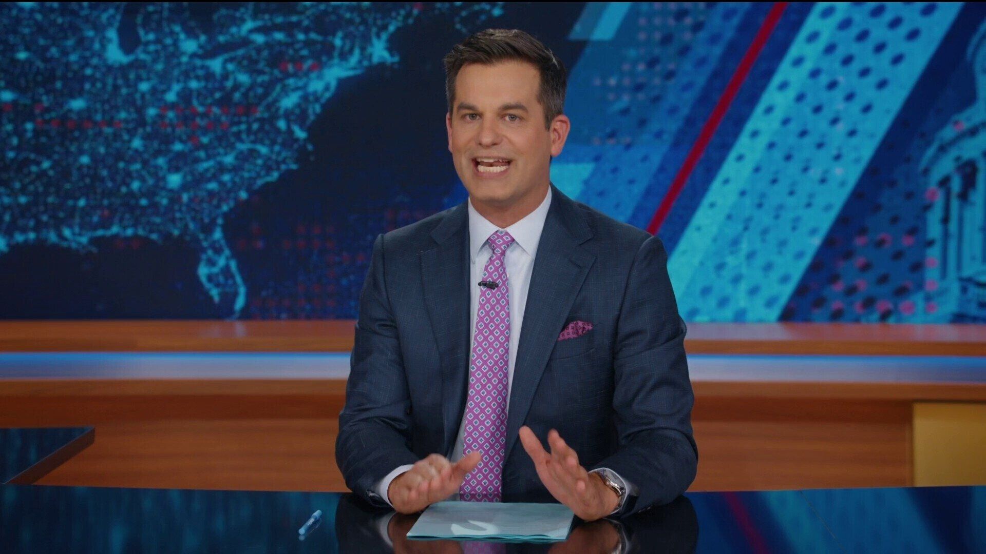 The Daily Show background