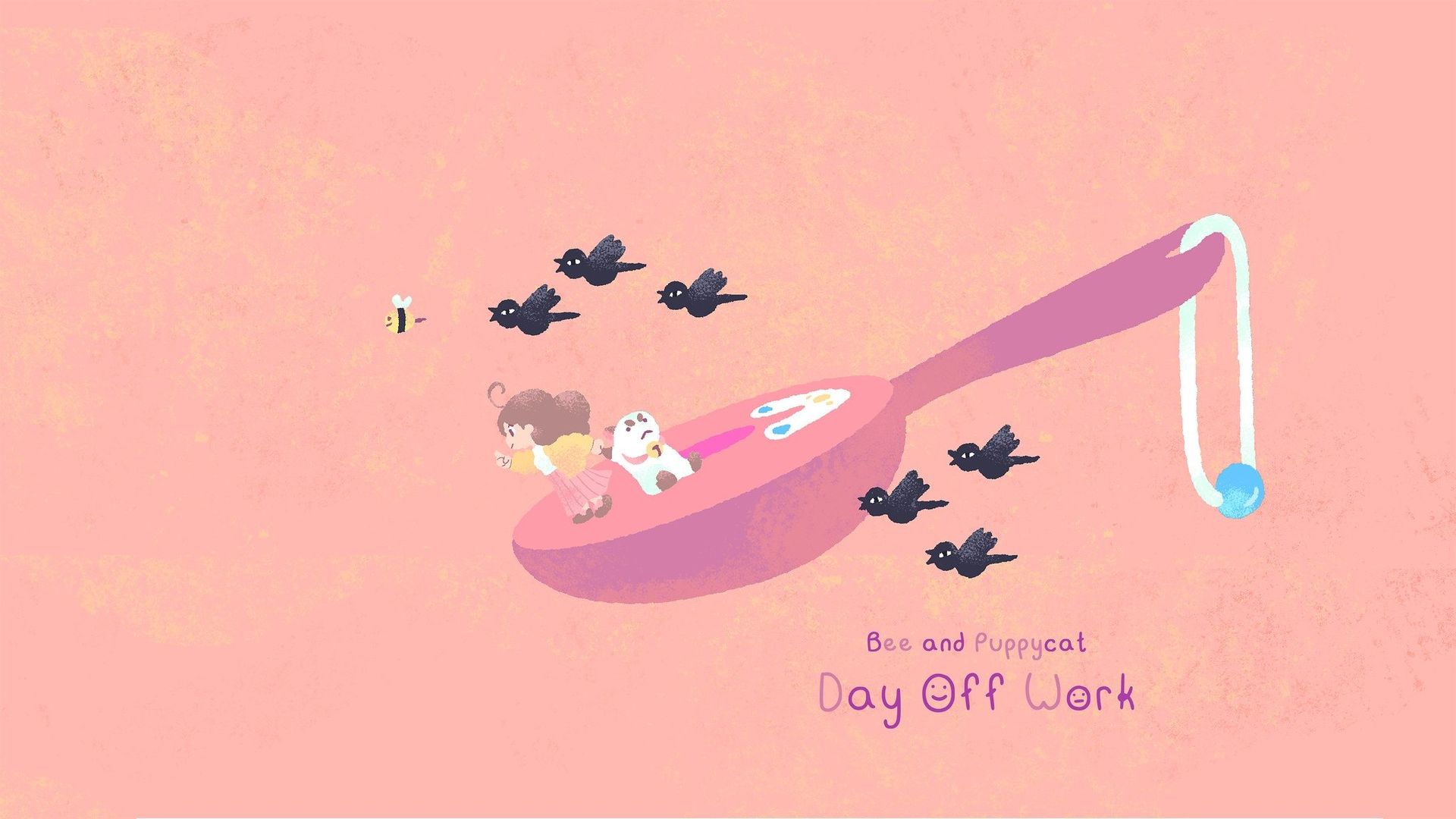Bee and PuppyCat background