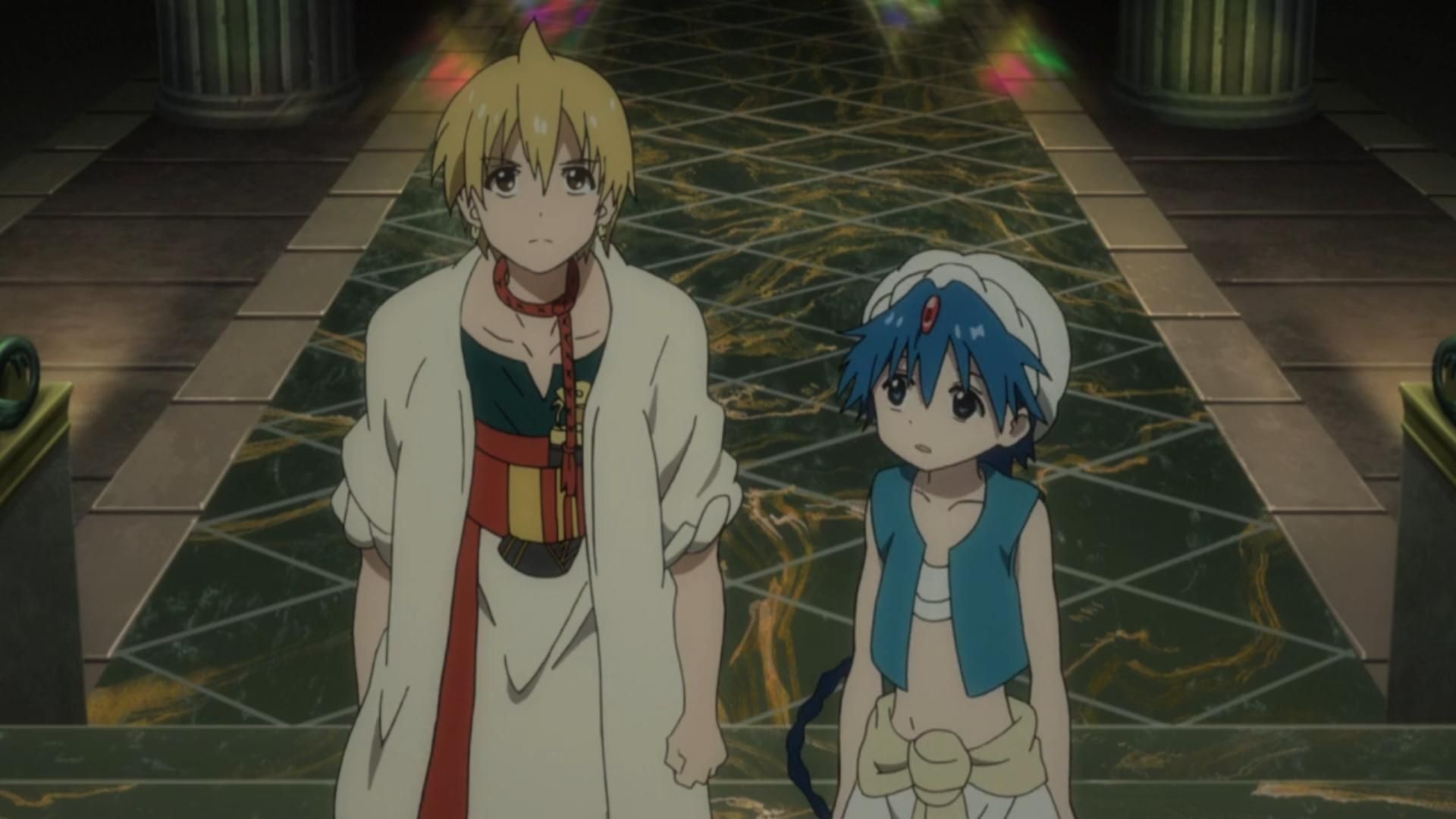 Magi: The Labyrinth of Magic background