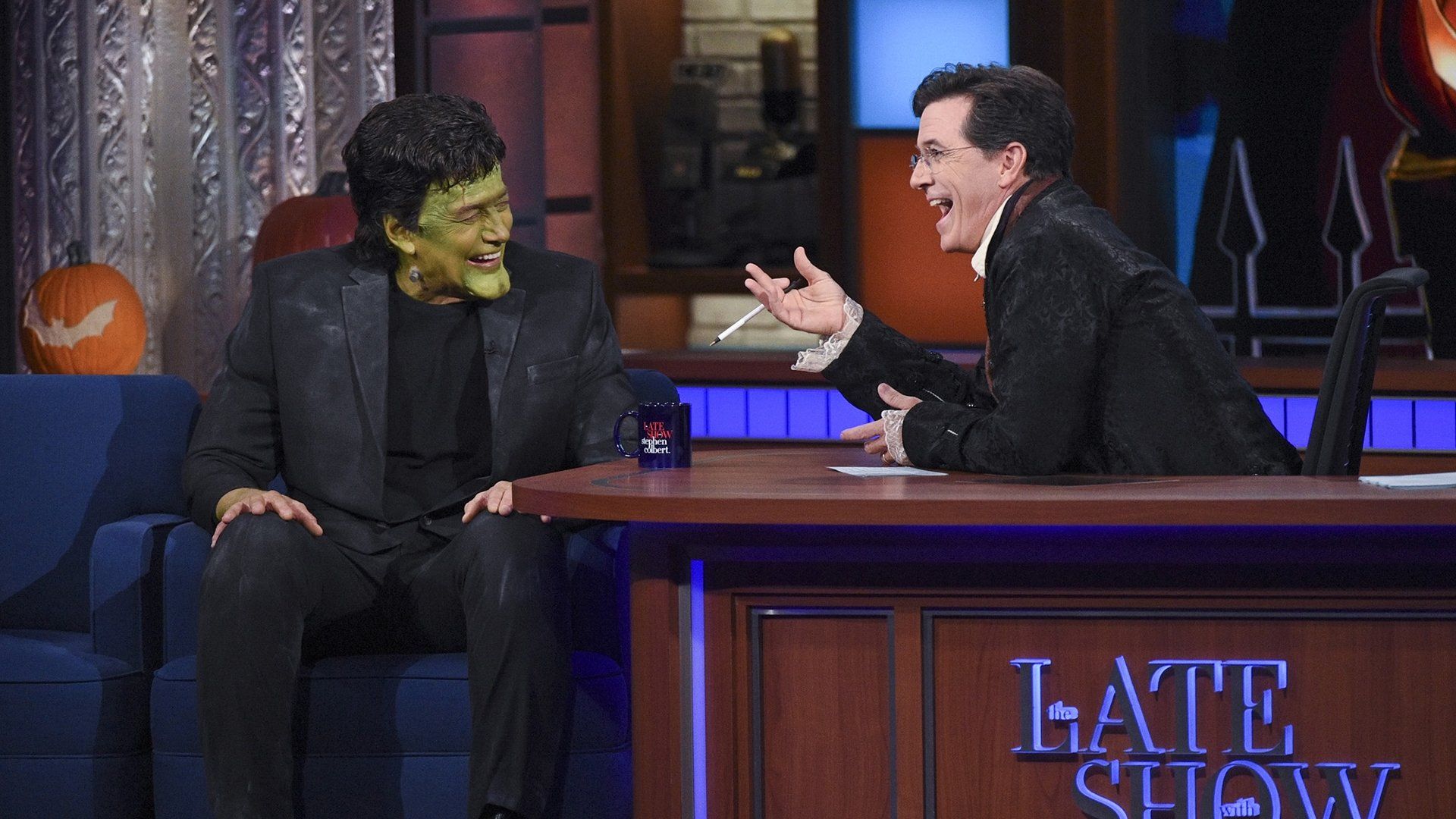 The Late Show with Stephen Colbert background