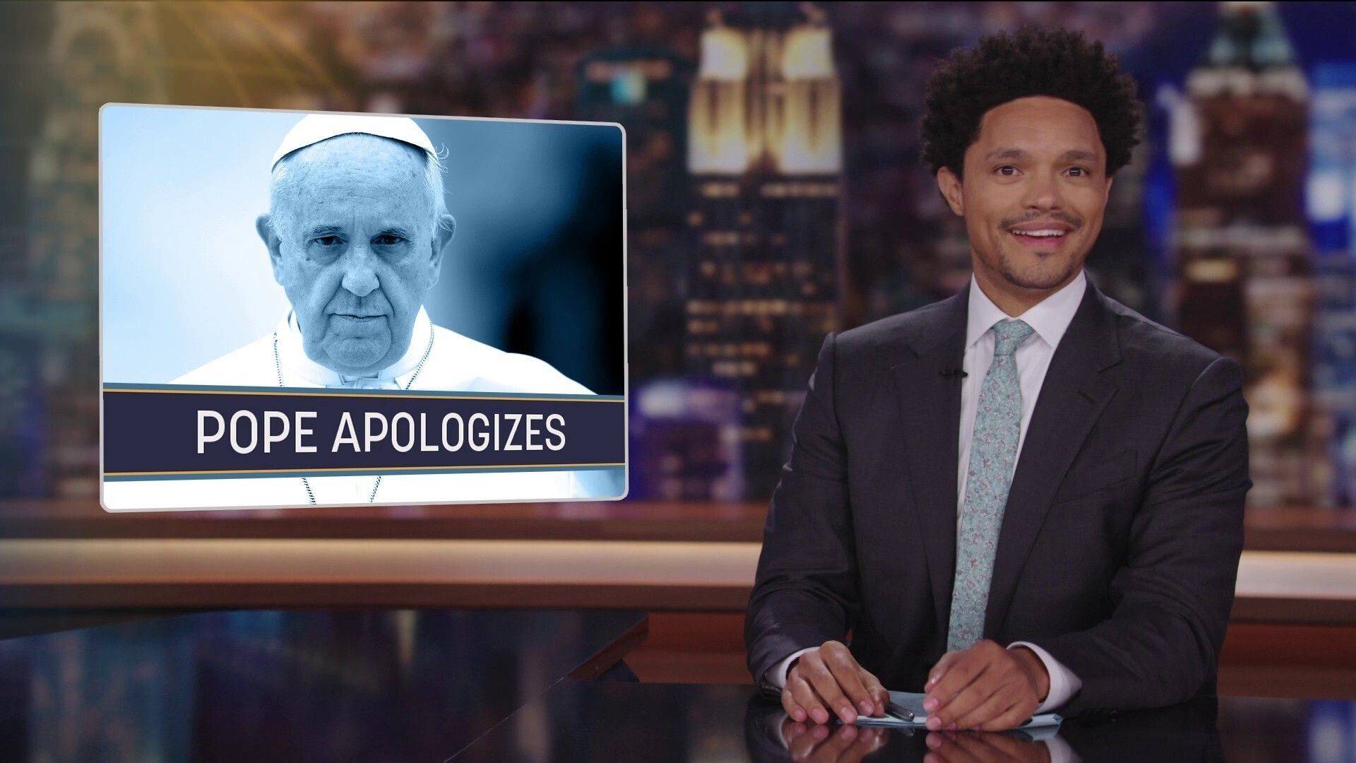 The Daily Show background