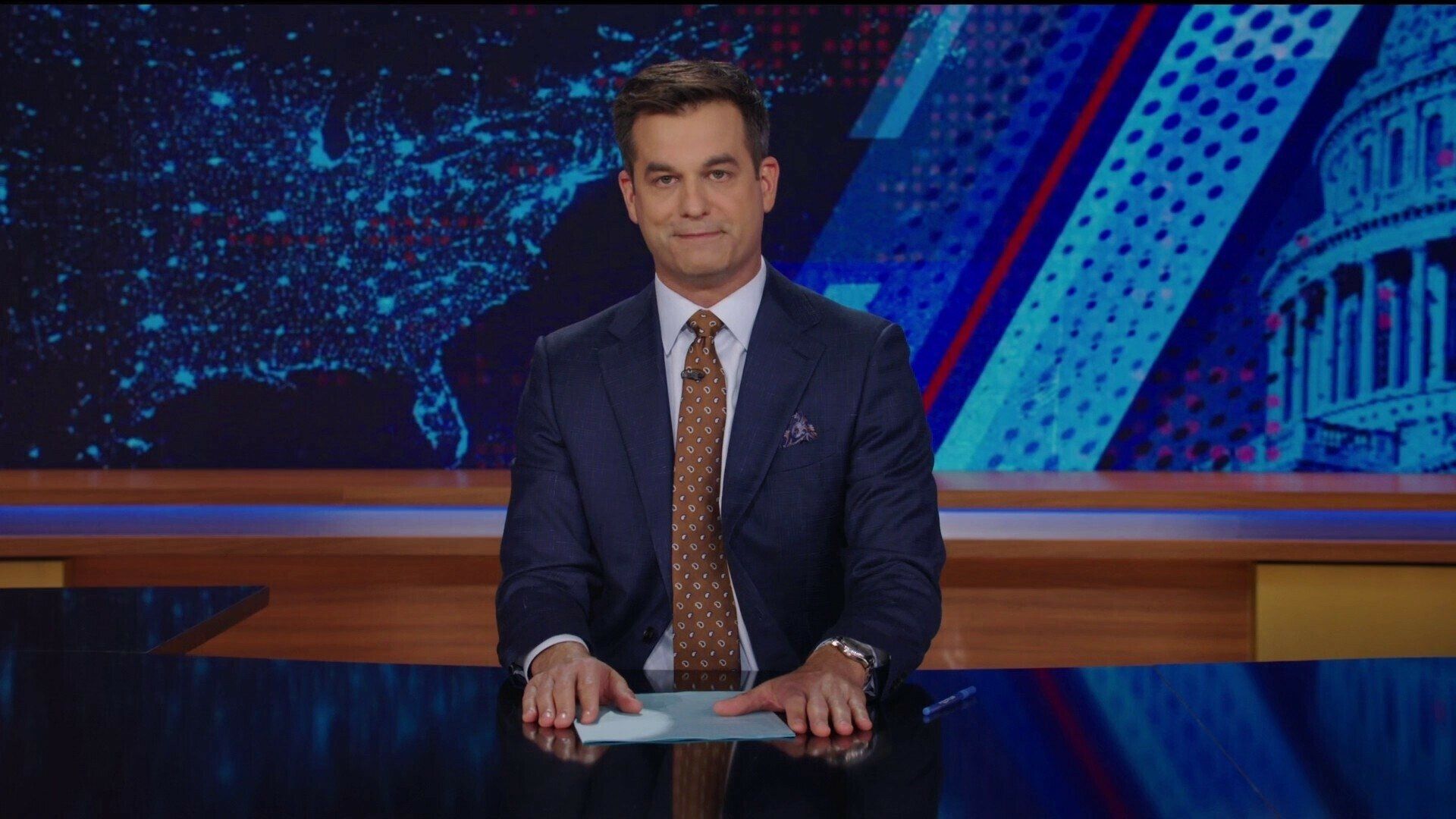 The Daily Show background