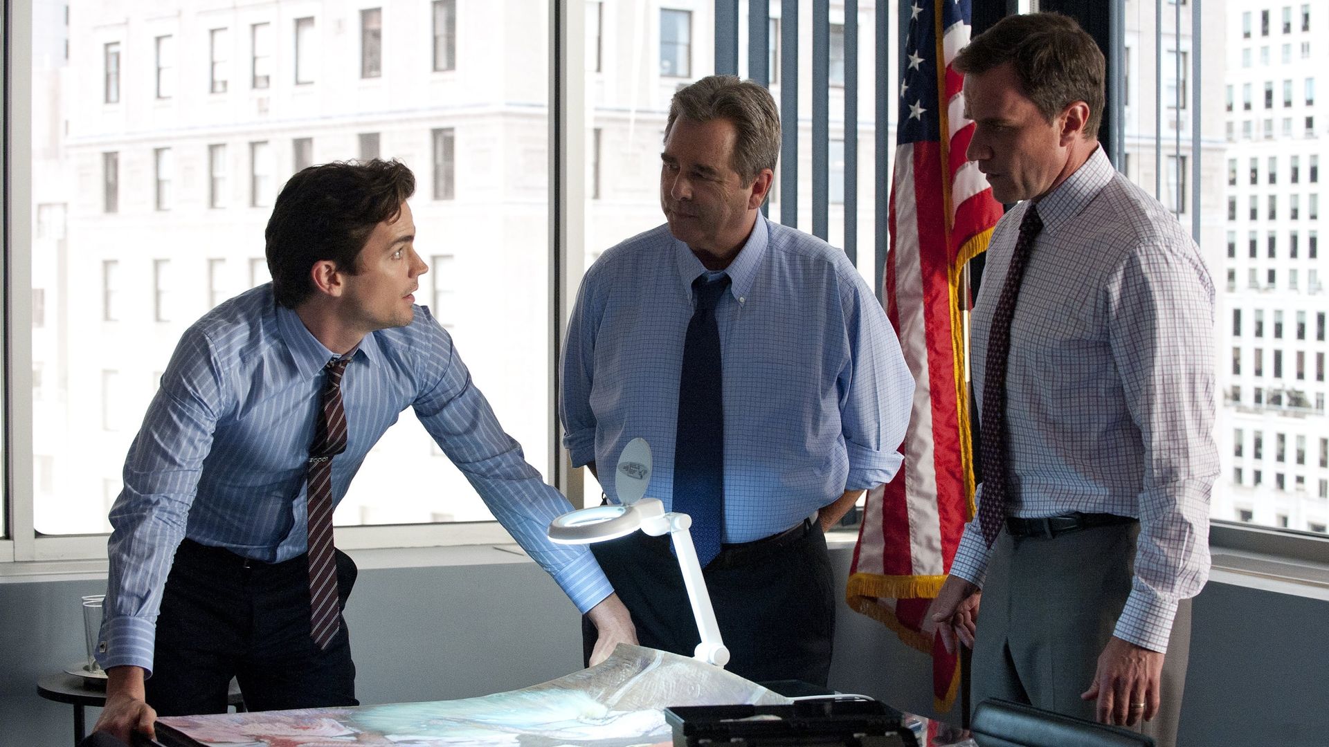 White Collar background