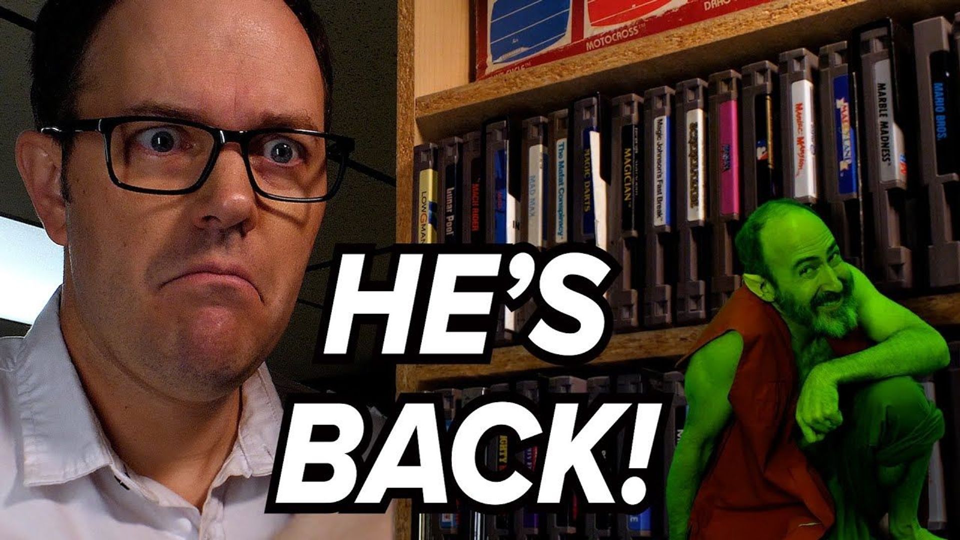 The Angry Video Game Nerd background