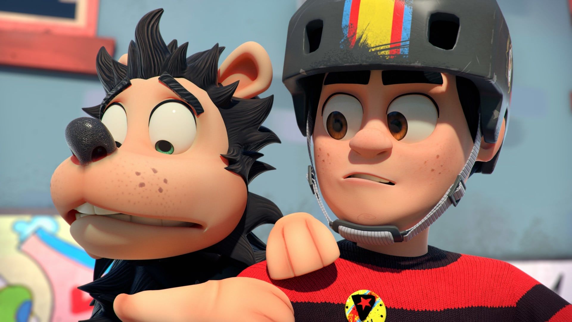 Dennis & Gnasher: Unleashed! background