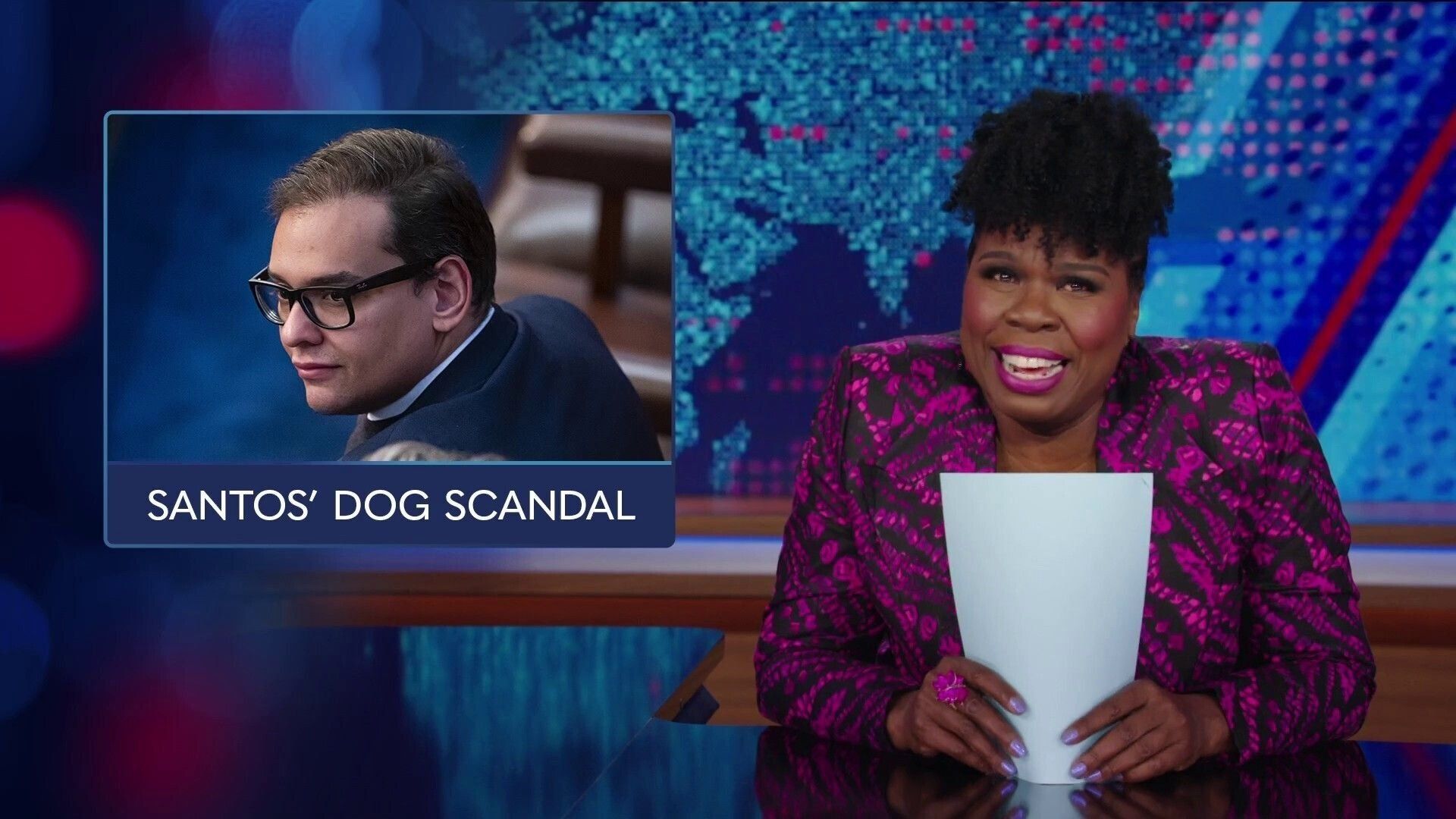 The Daily Show background
