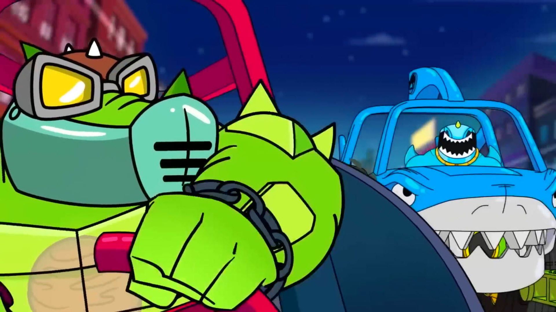 Heroes of Goo Jit Zu background