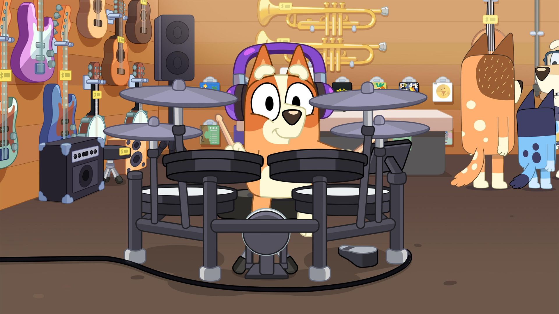 Bluey Minisodes background