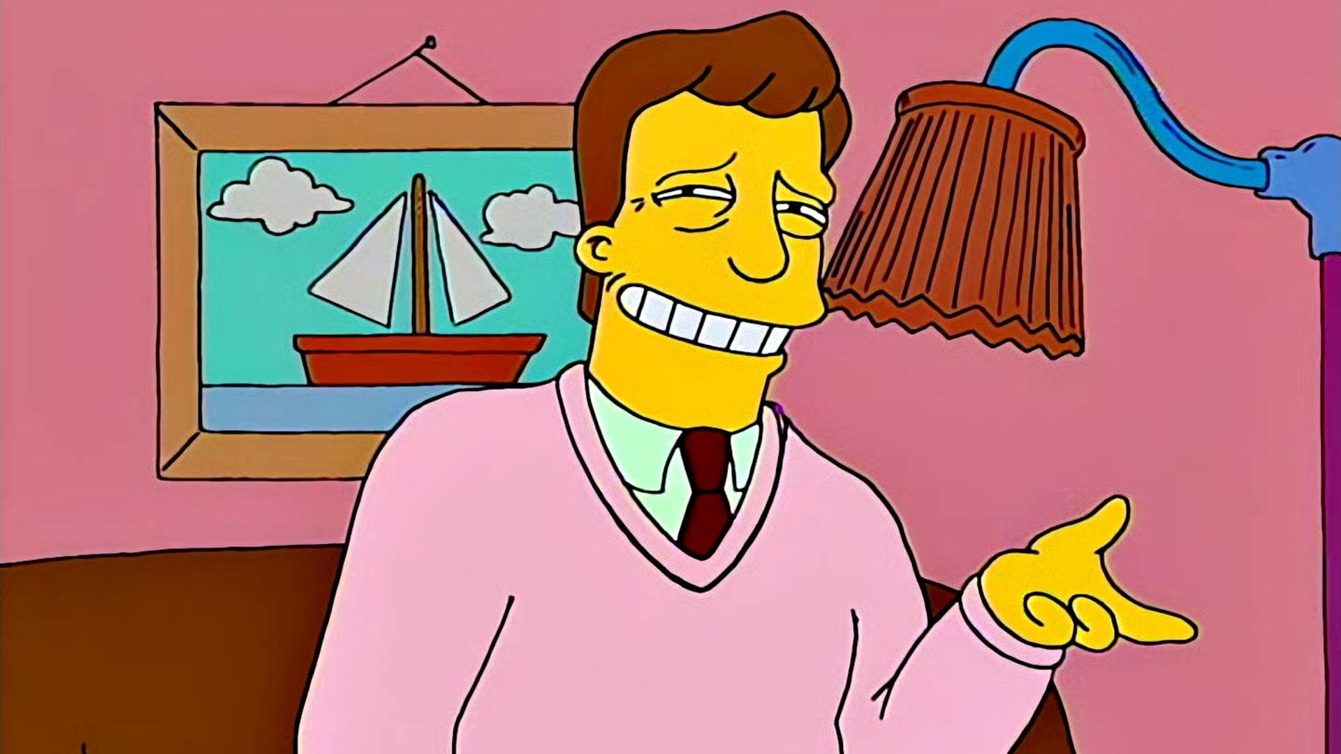 The Simpsons background