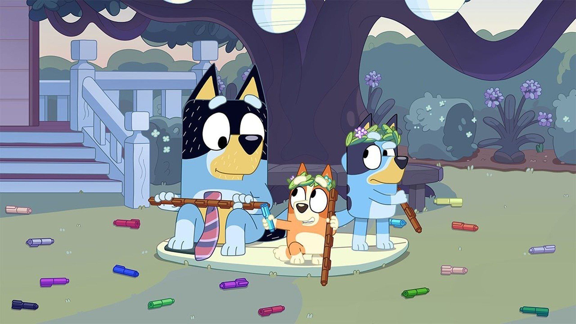 Bluey background