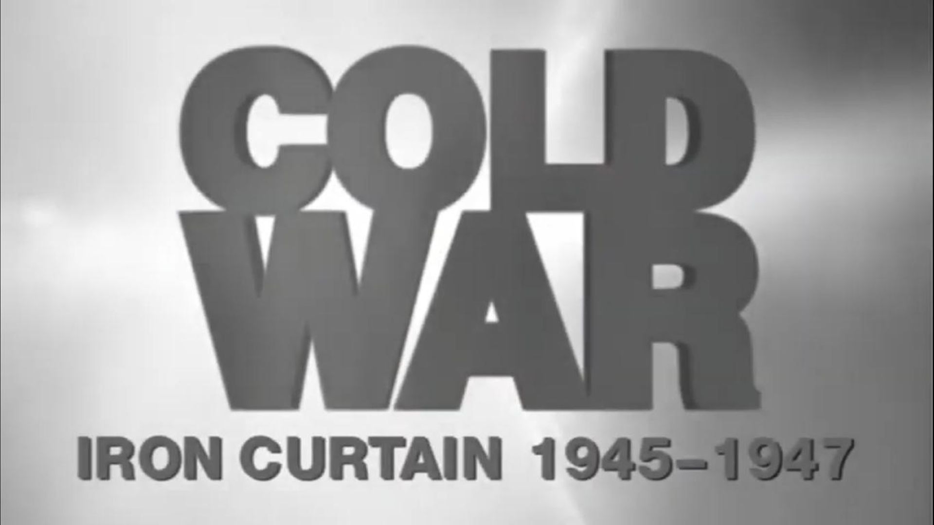 Cold War background