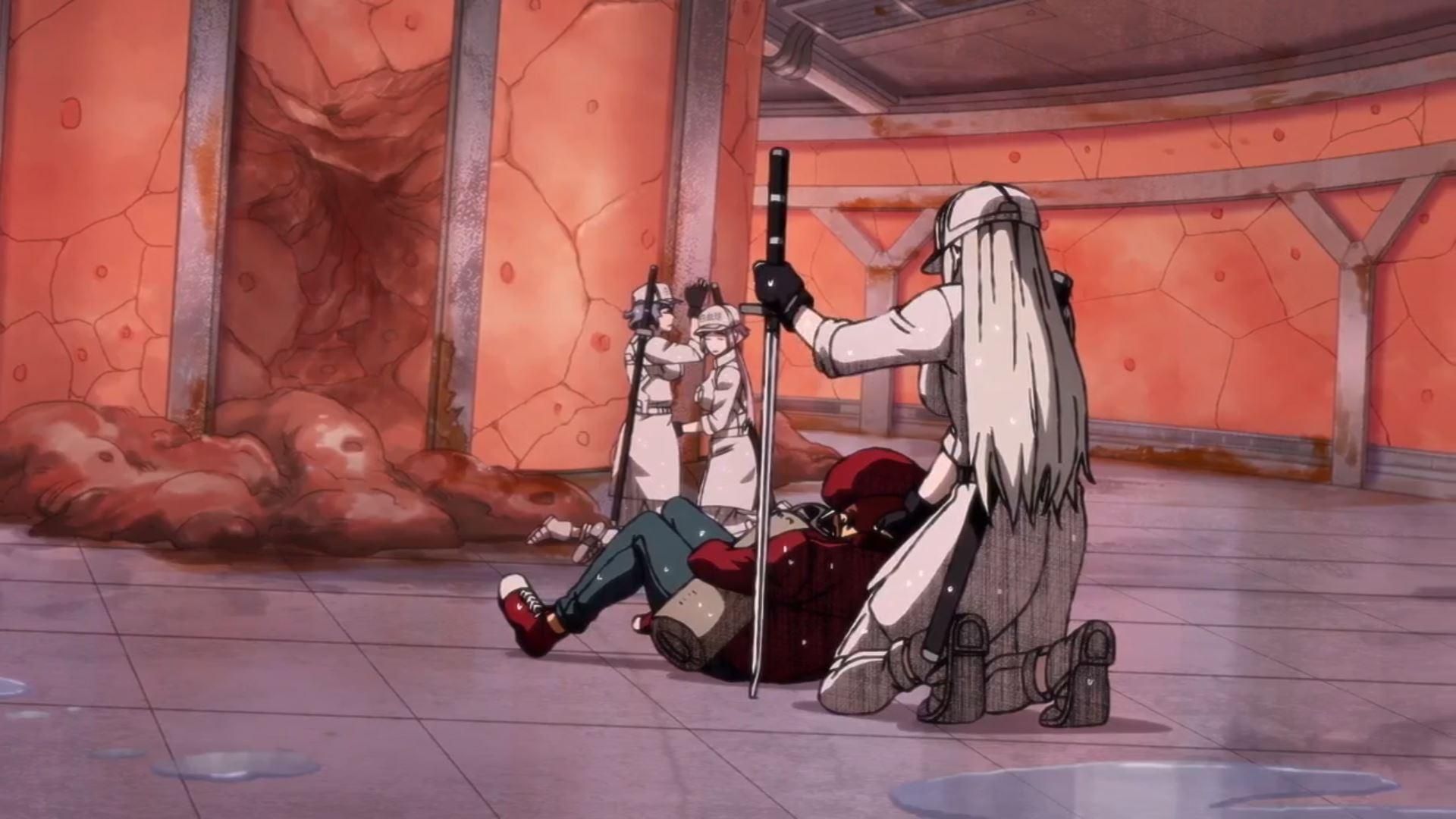 Cells at Work! Code Black background