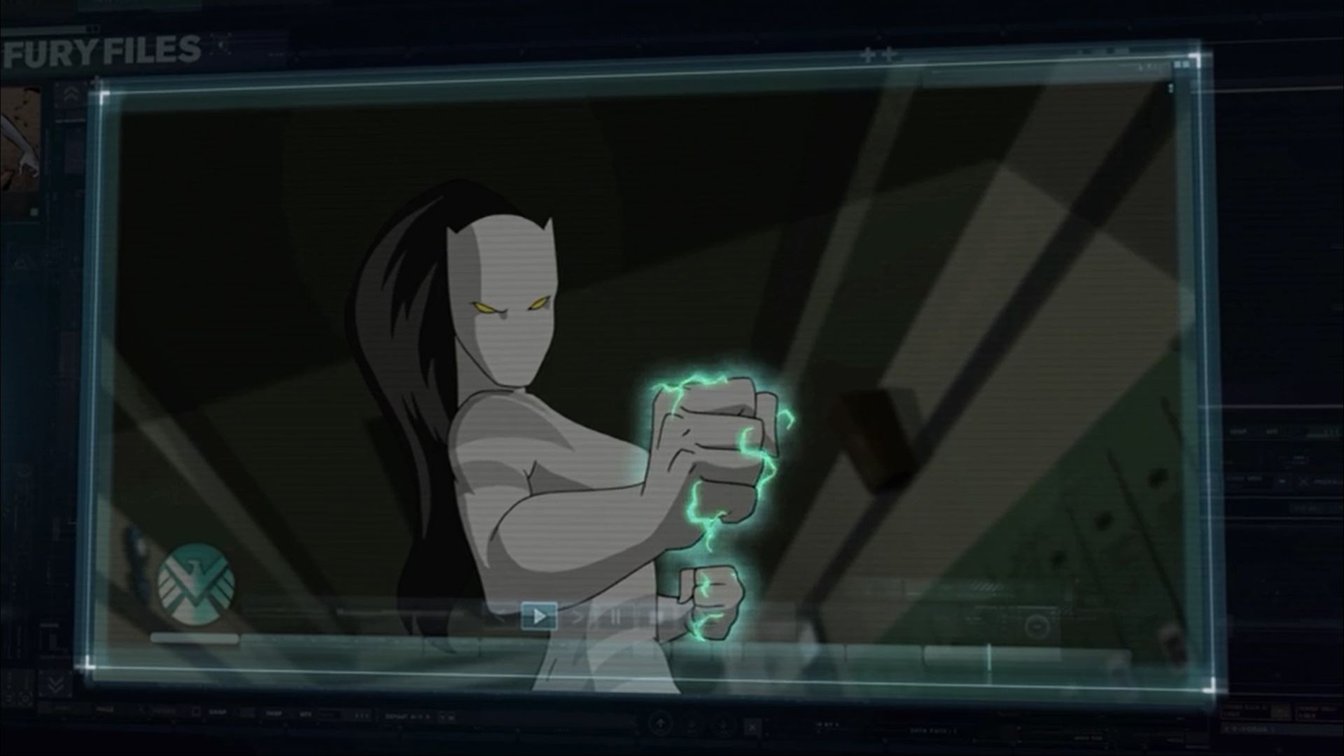 Fury Files background