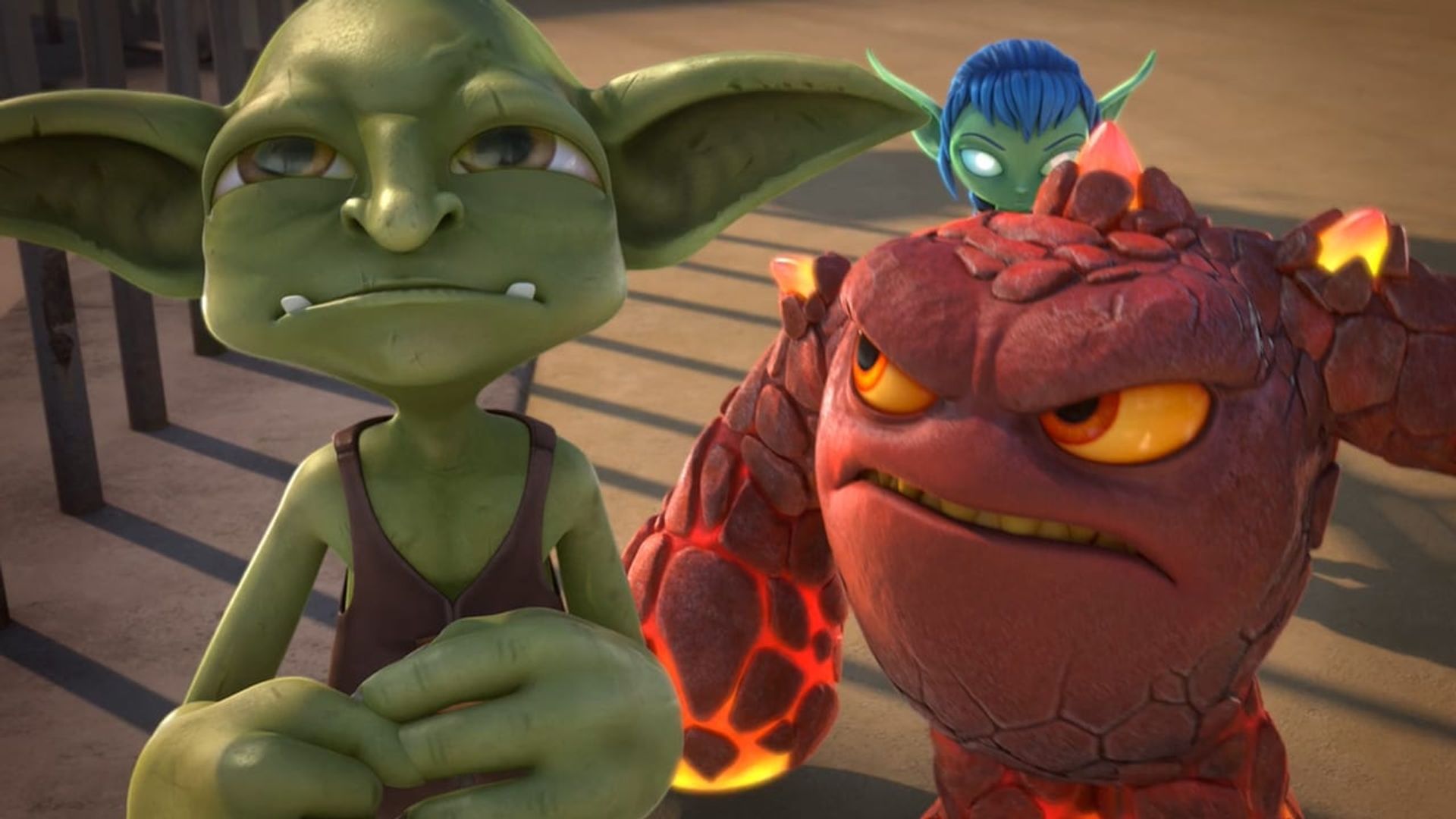 Skylanders Academy background