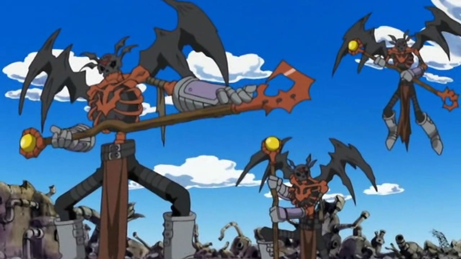 Digimon Frontier background