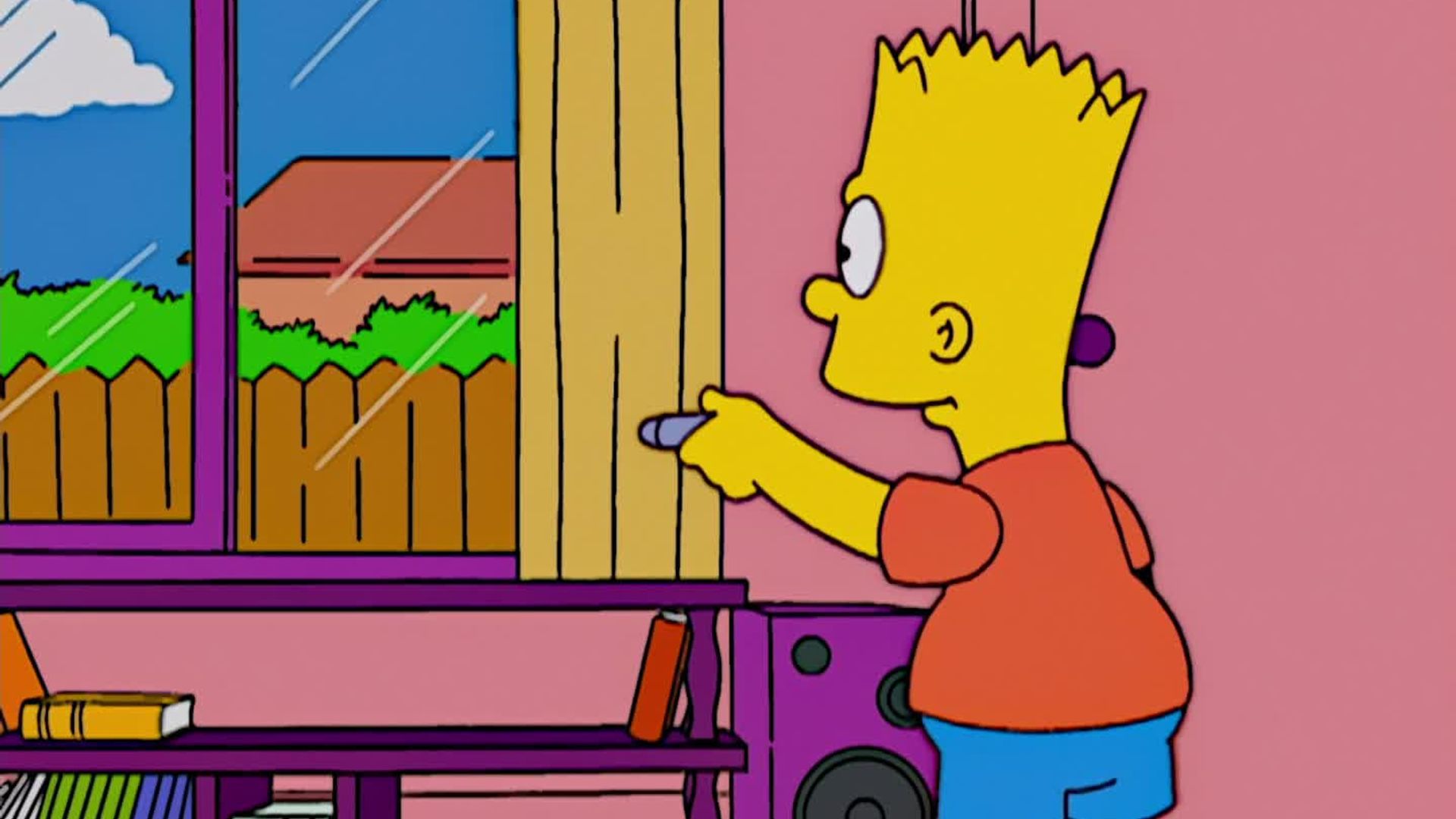 The Simpsons background