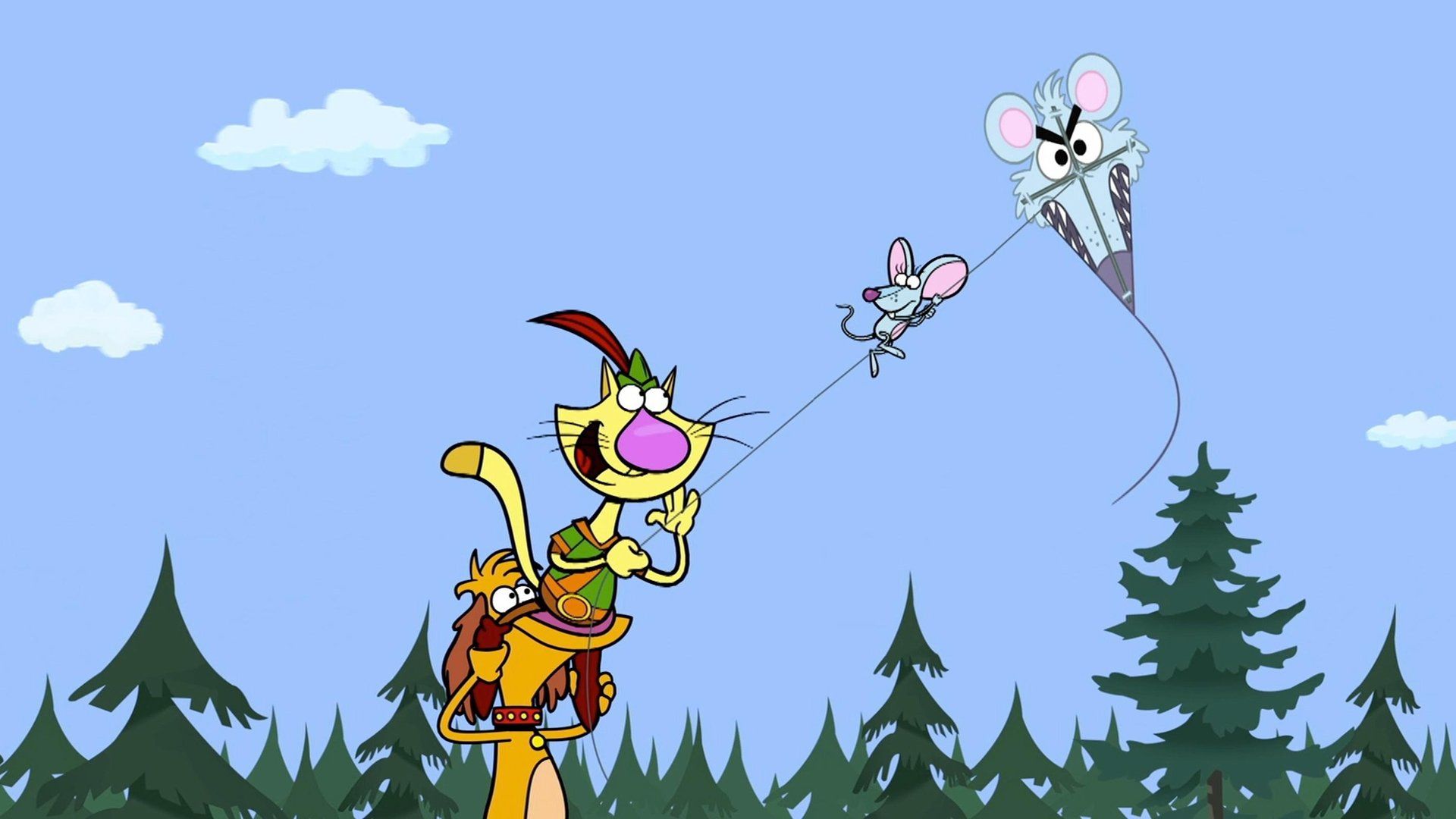 Nature Cat background
