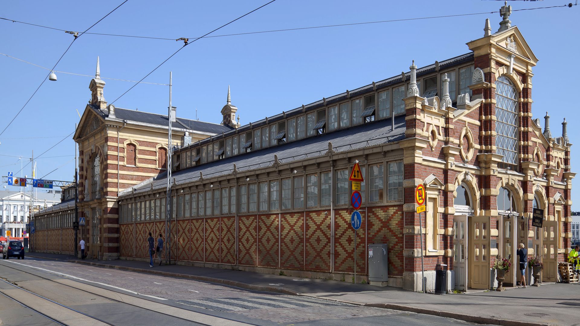 Food Markets: In the Belly of the City background