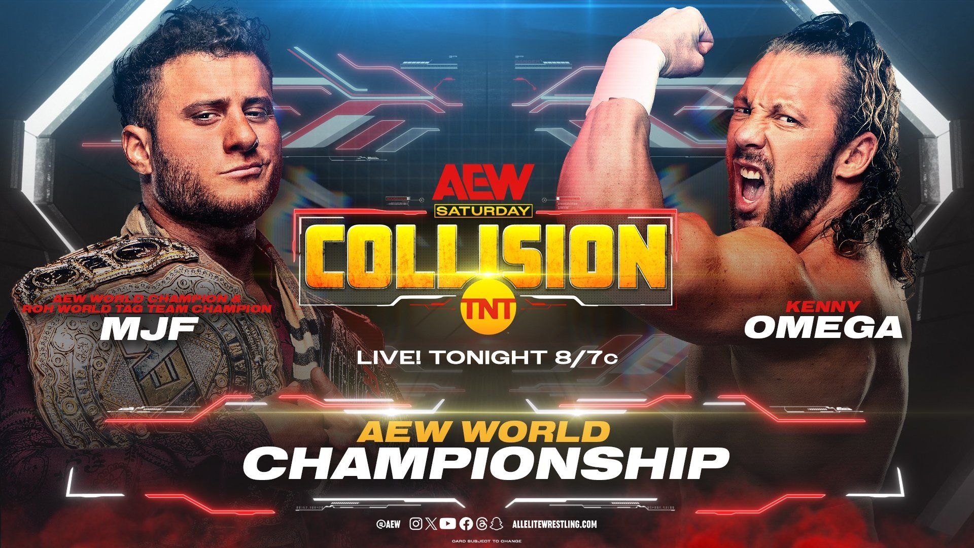 AEW Collision background