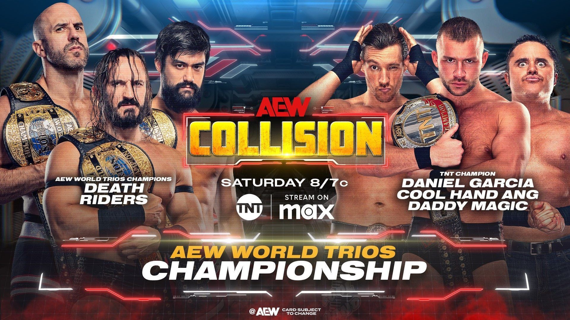 AEW Collision background