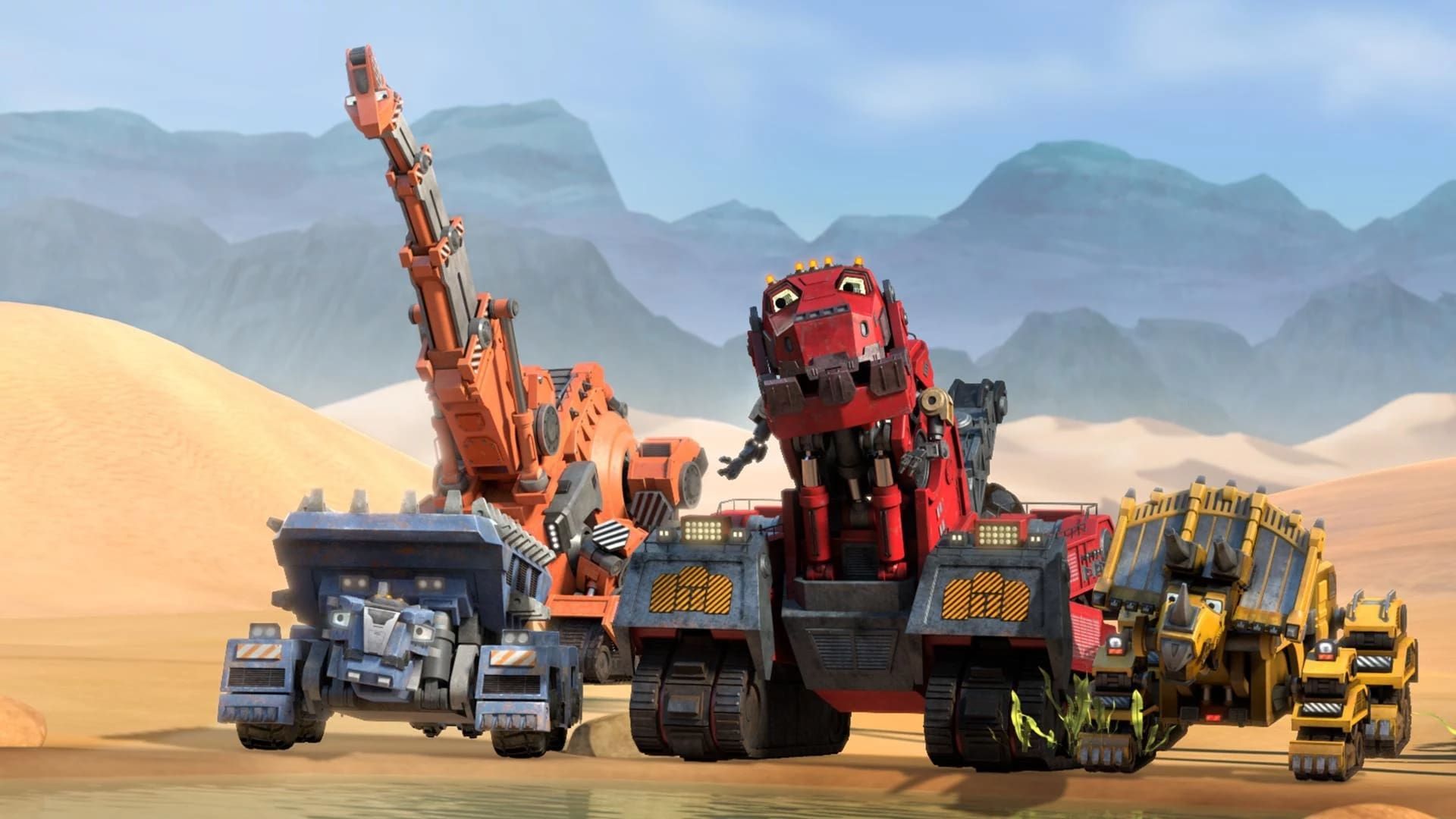 Dinotrux background