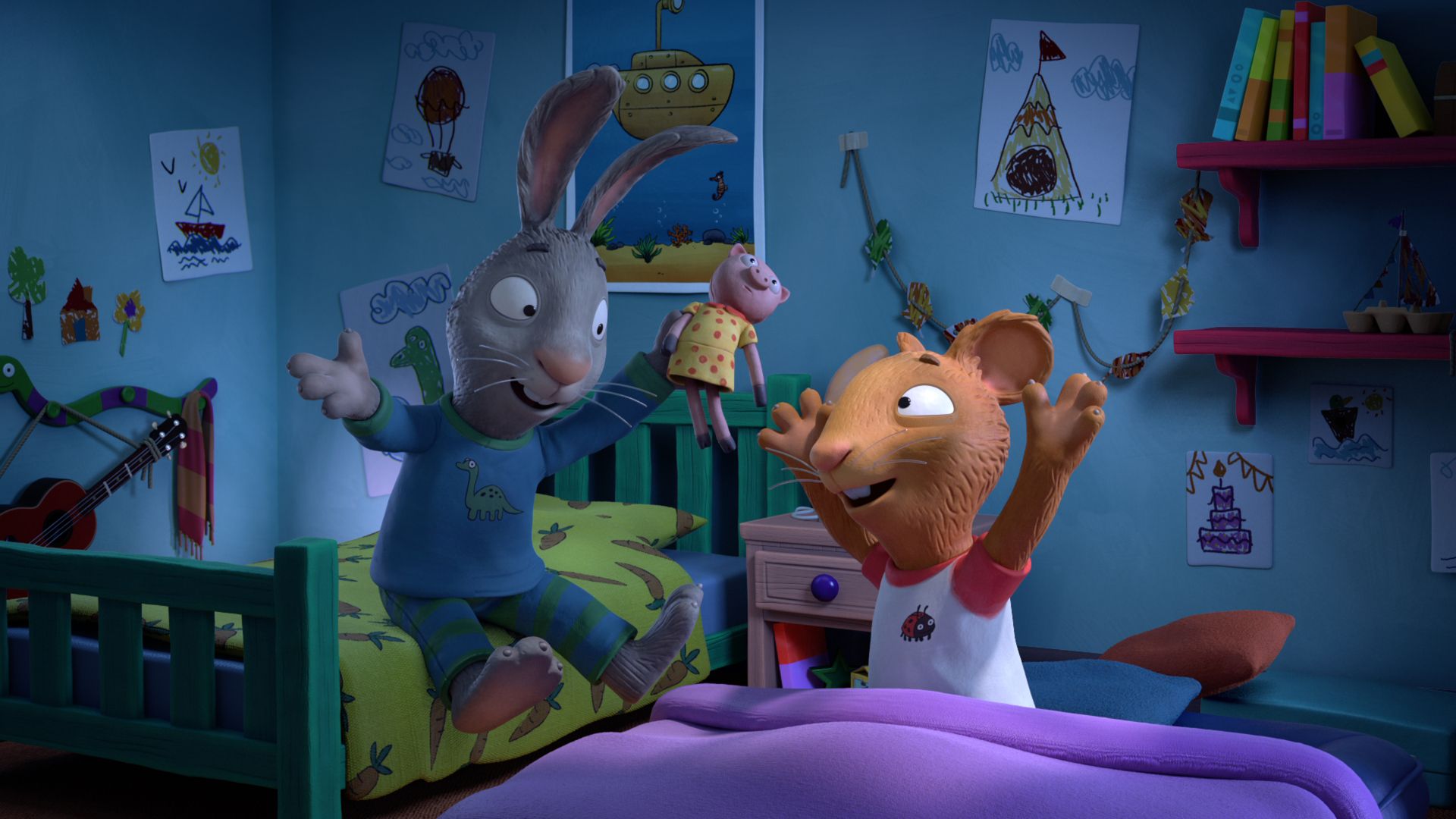 Pip and Posy background