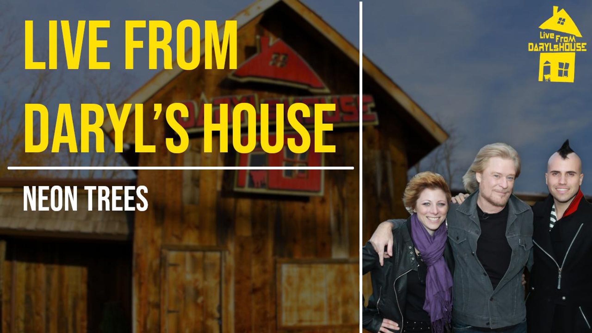 Live from Daryl's House background