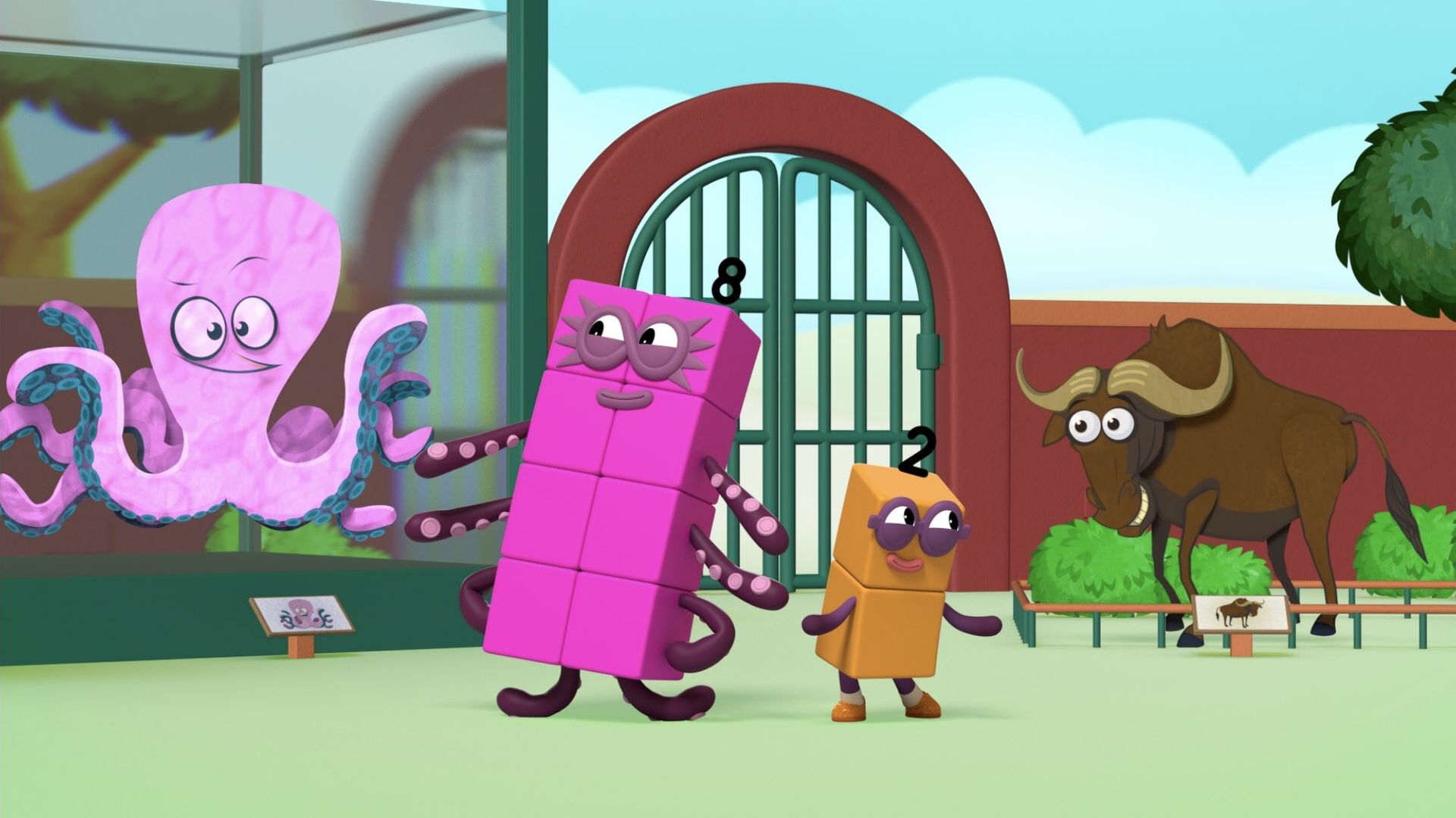 Numberblocks background
