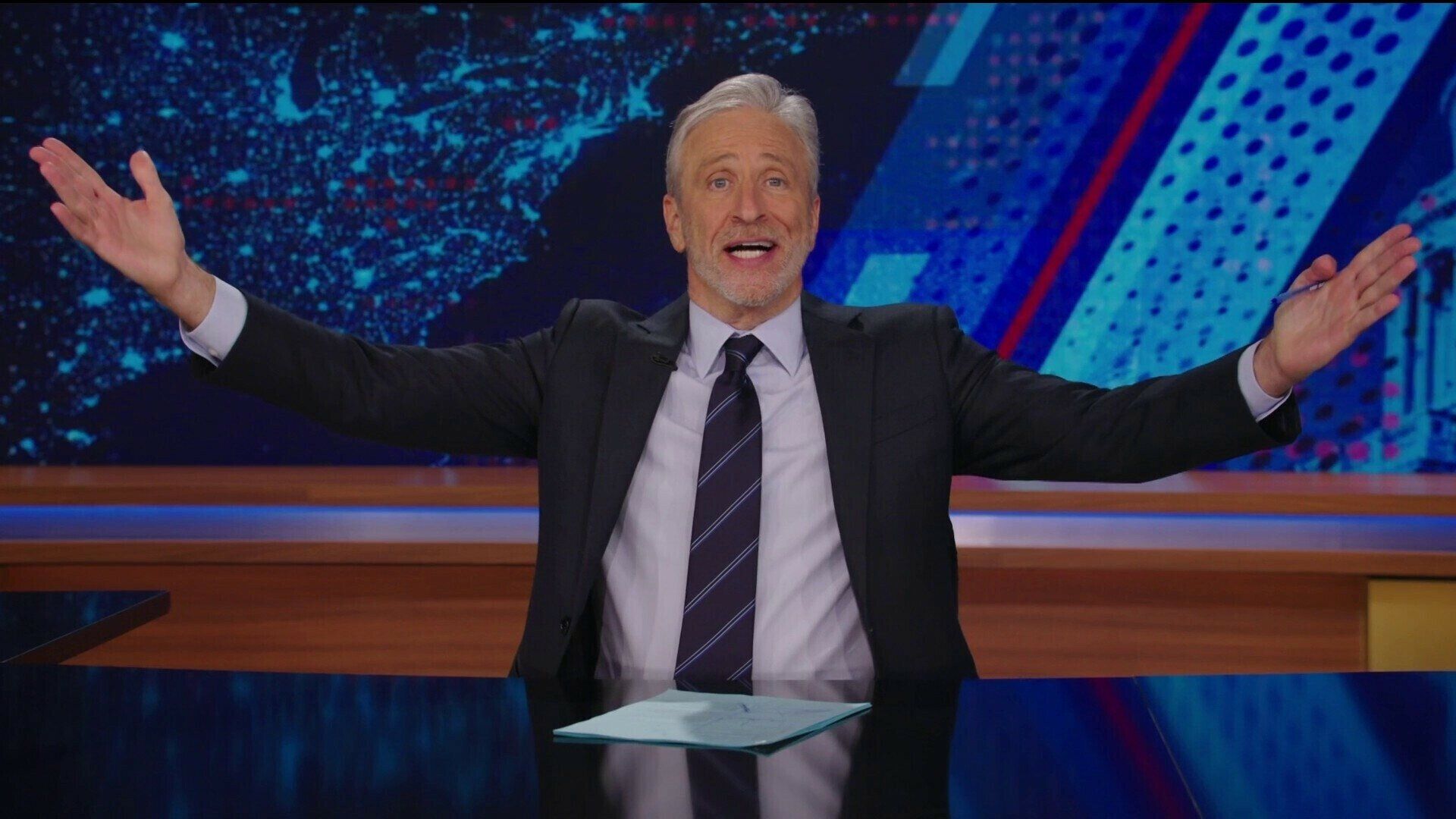 The Daily Show background