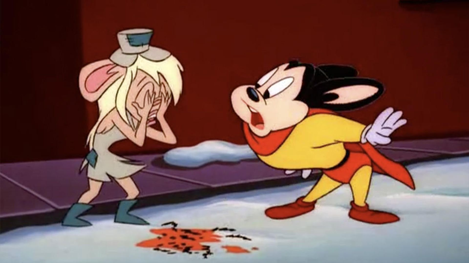 Mighty Mouse: The New Adventures background