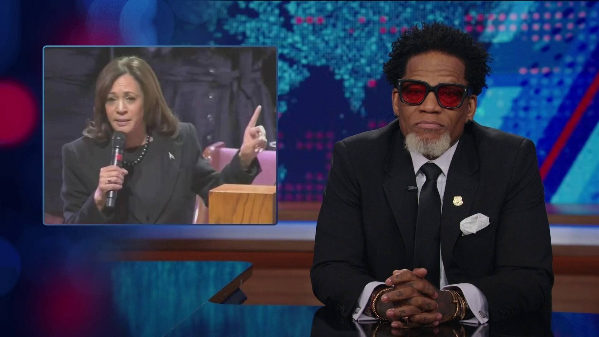 The Daily Show background