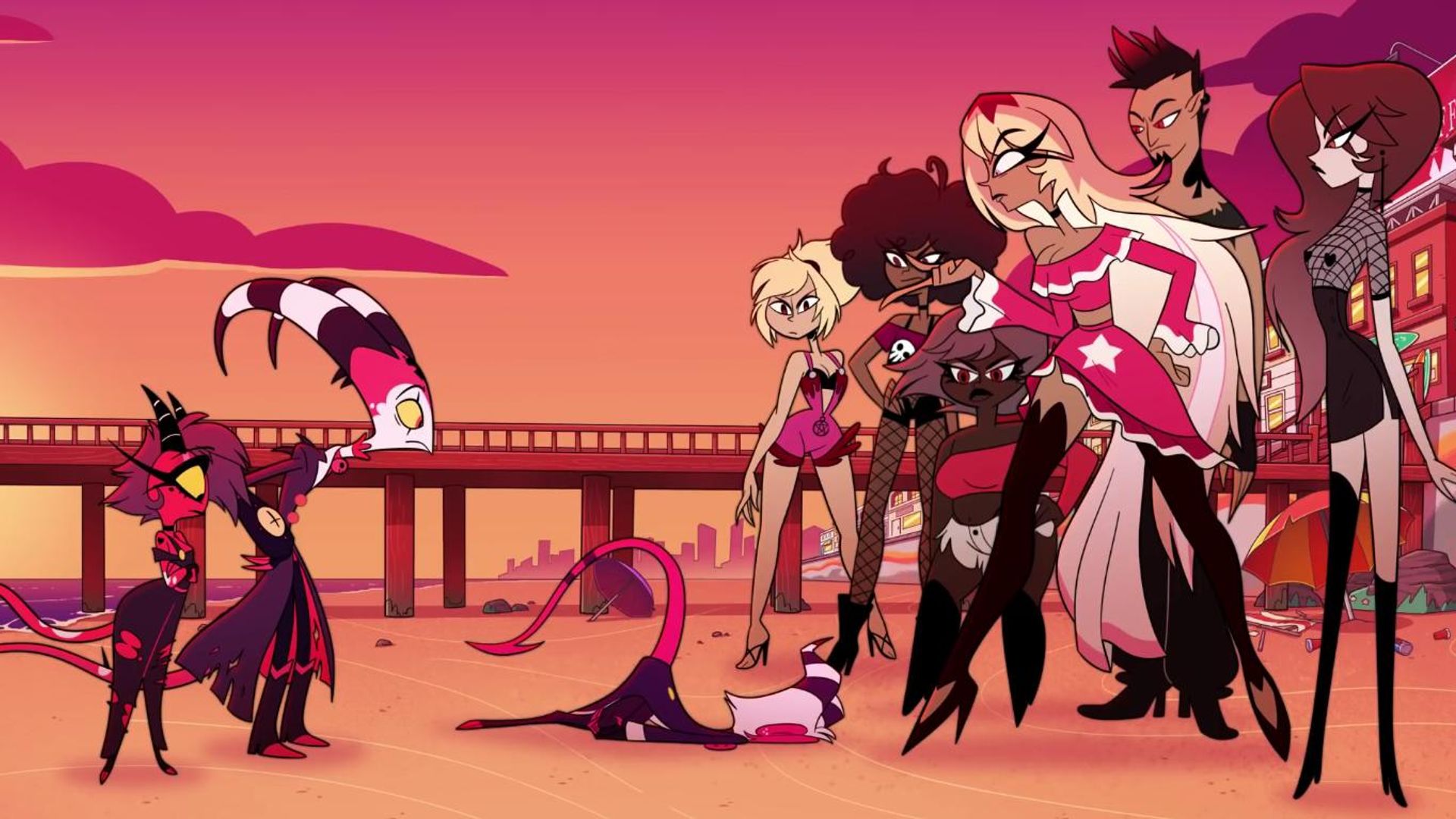Helluva Boss background