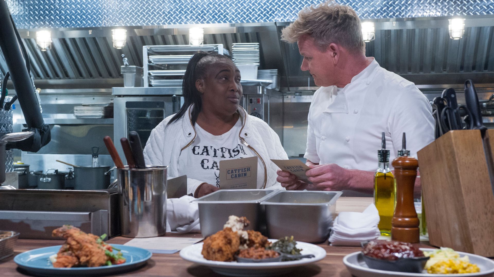 Gordon Ramsay's 24 Hours to Hell and Back background