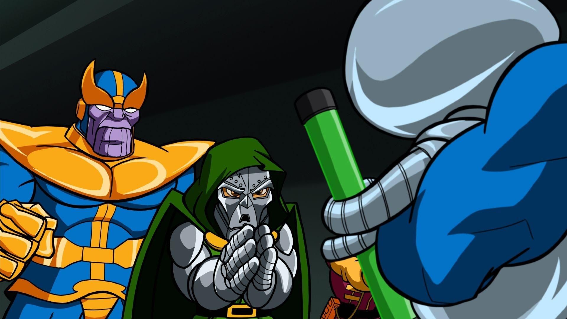 The Super Hero Squad Show background