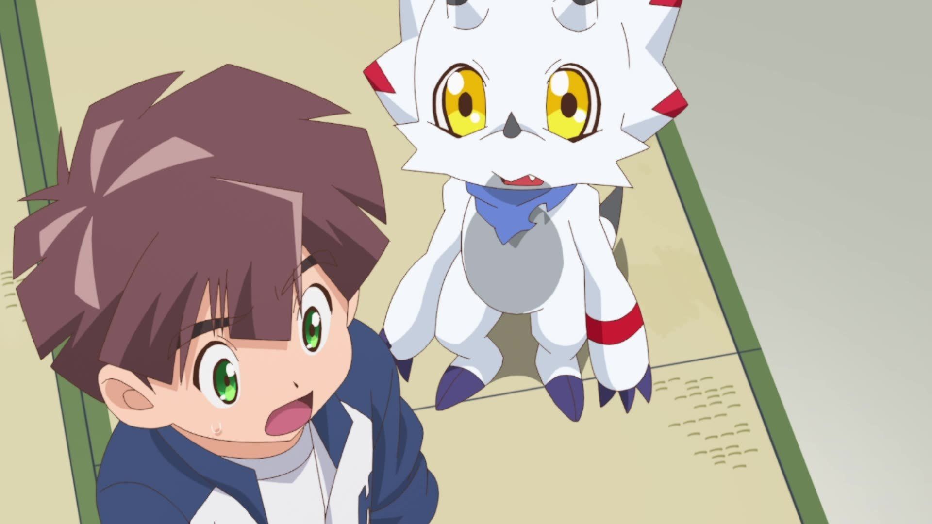 Digimon Ghost Game background