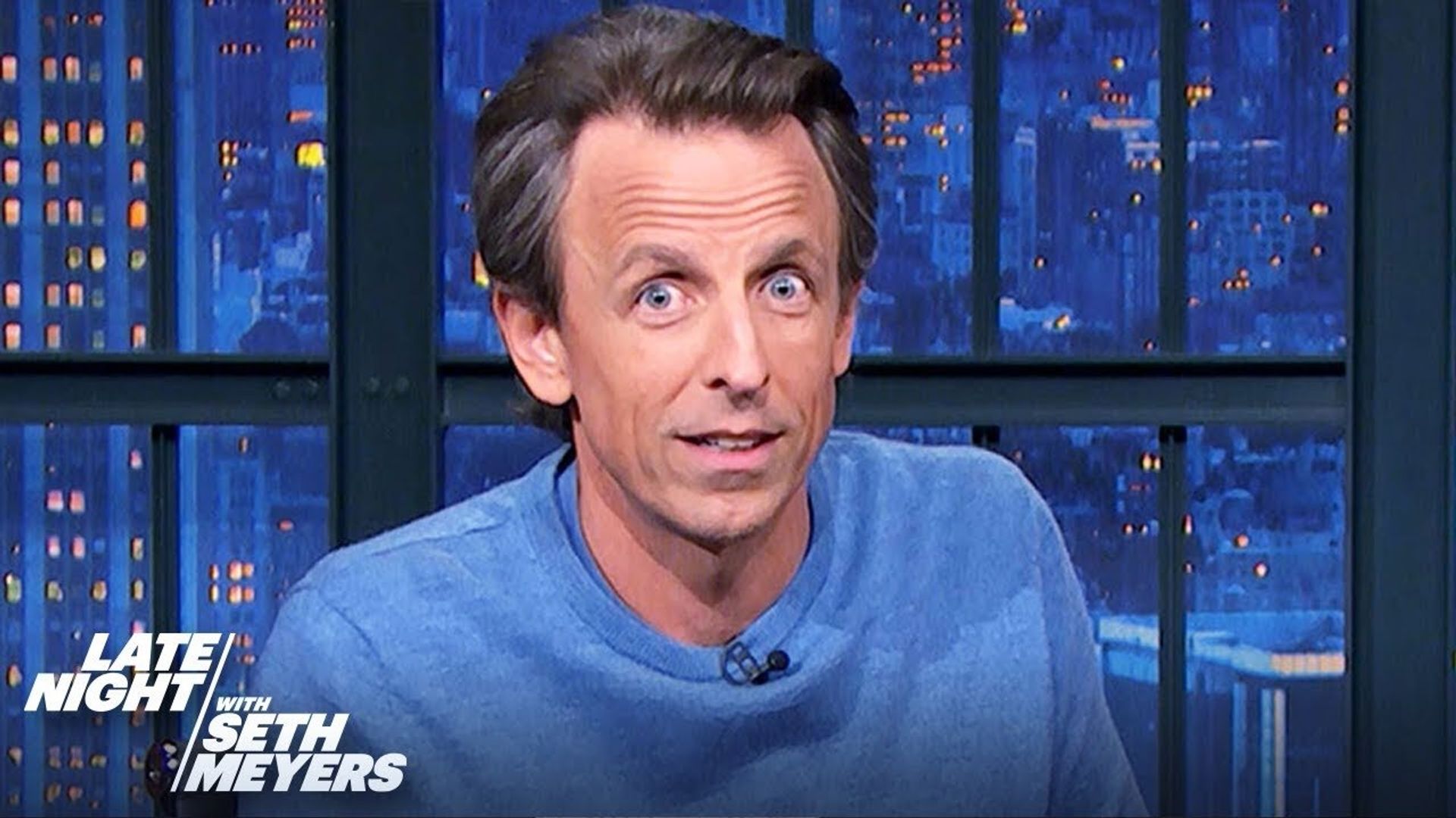 Late Night with Seth Meyers: Corrections" background