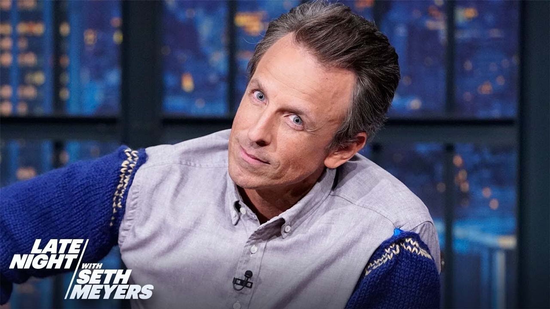Late Night with Seth Meyers: Corrections" background