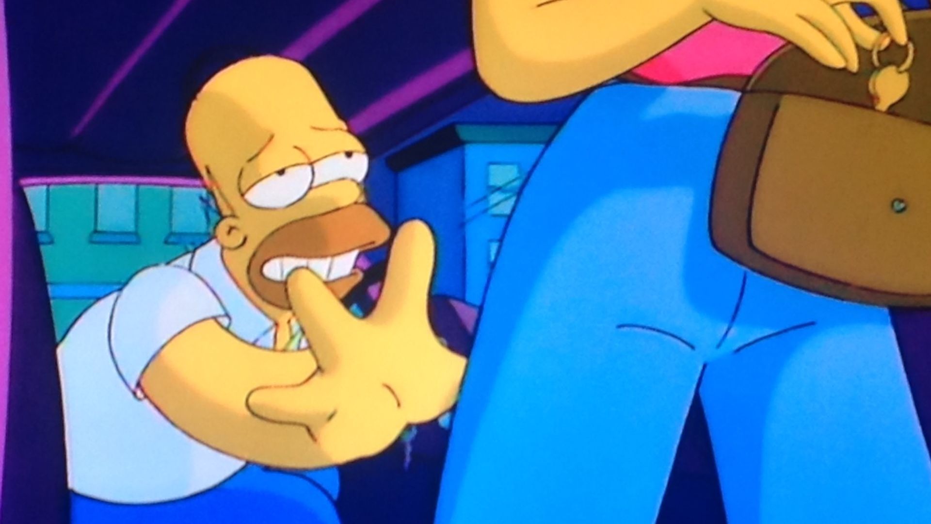 The Simpsons background
