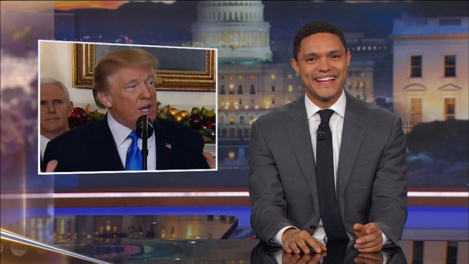The Daily Show background