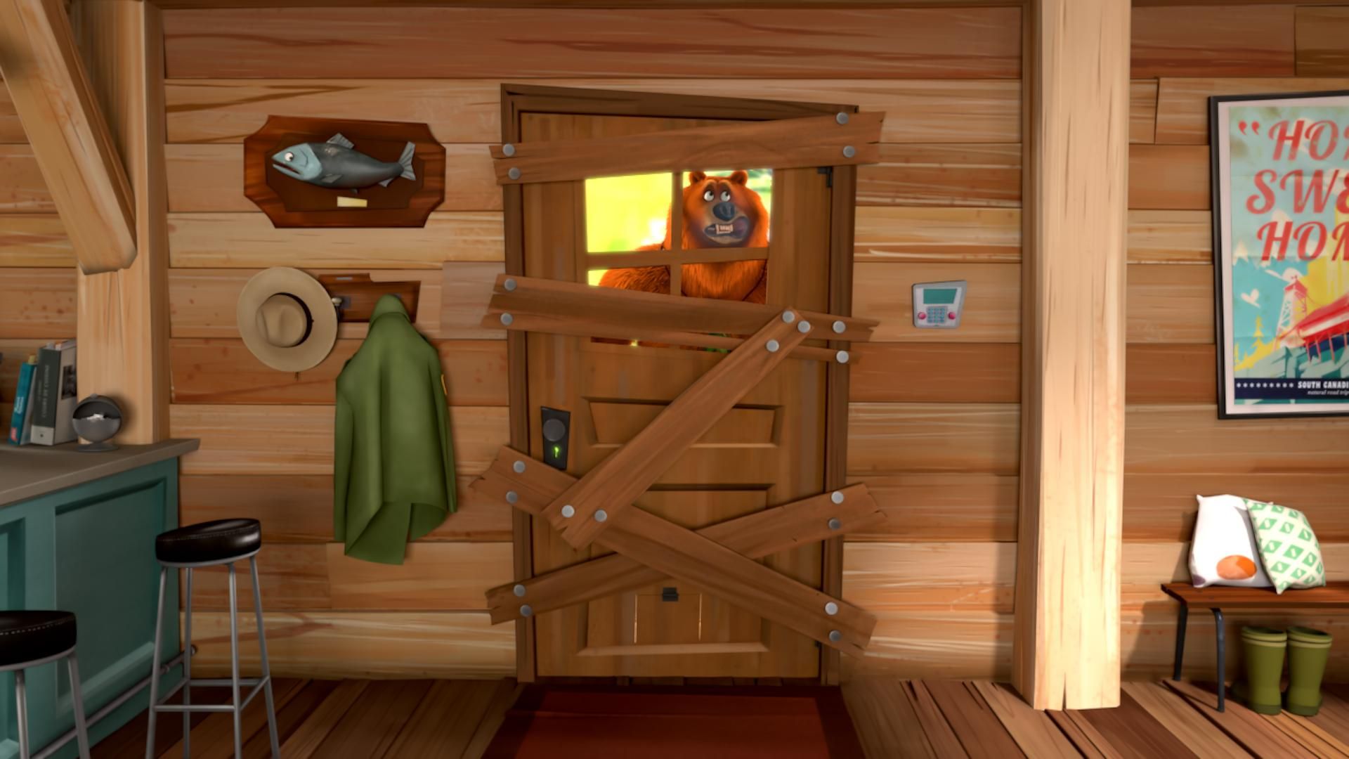 Grizzy and the Lemmings background