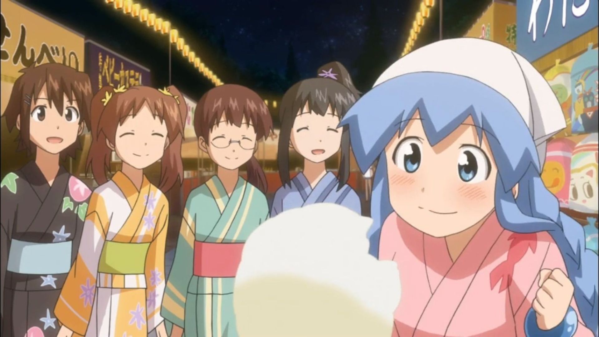 The Squid Girl: The Invader Comes from the Bottom of the Sea! background