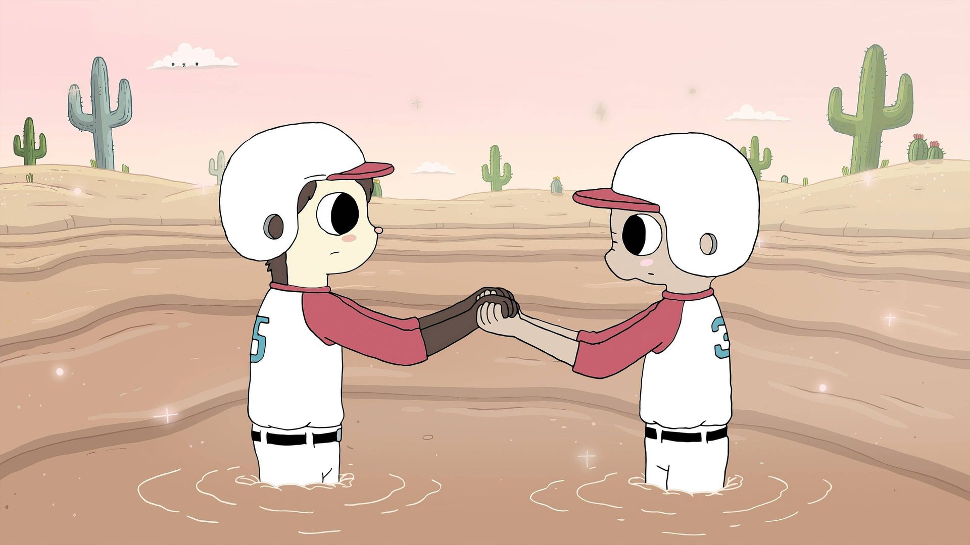 Summer Camp Island background