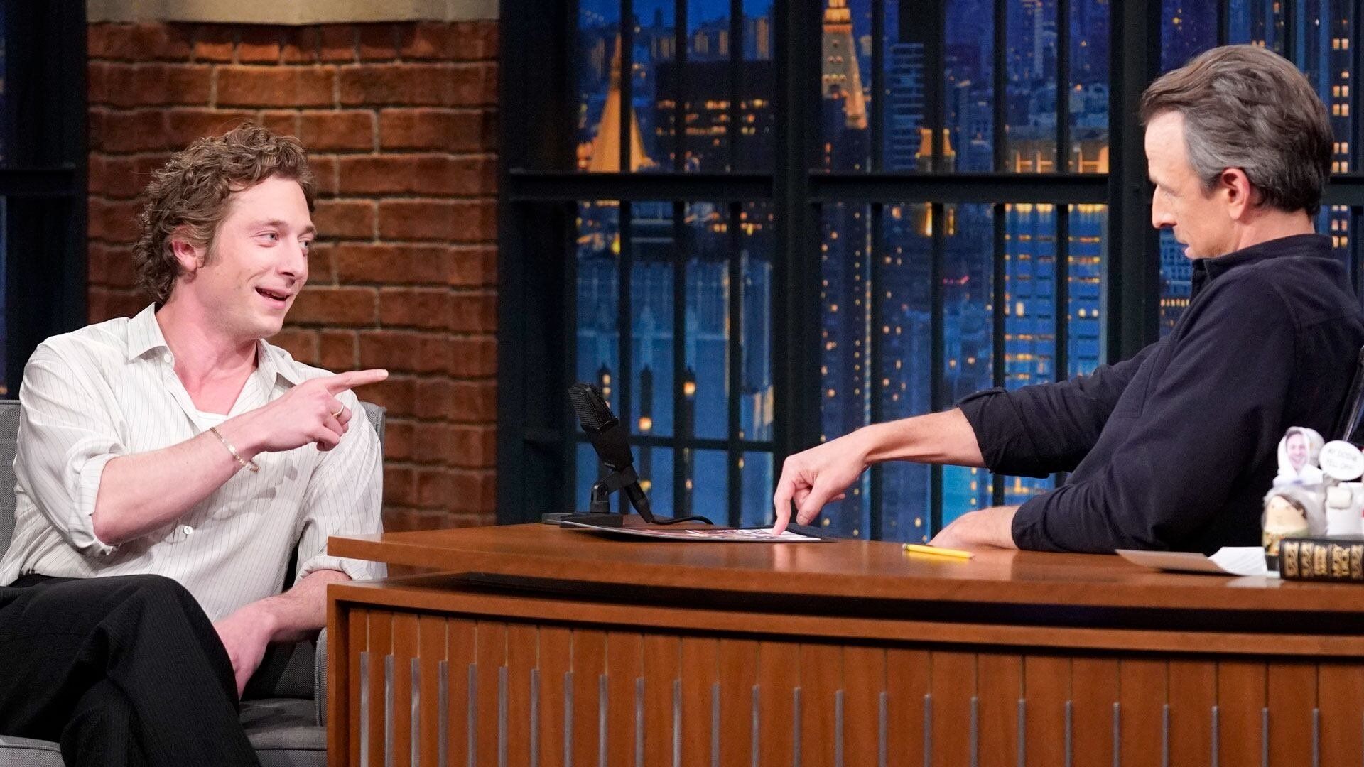 Late Night with Seth Meyers background