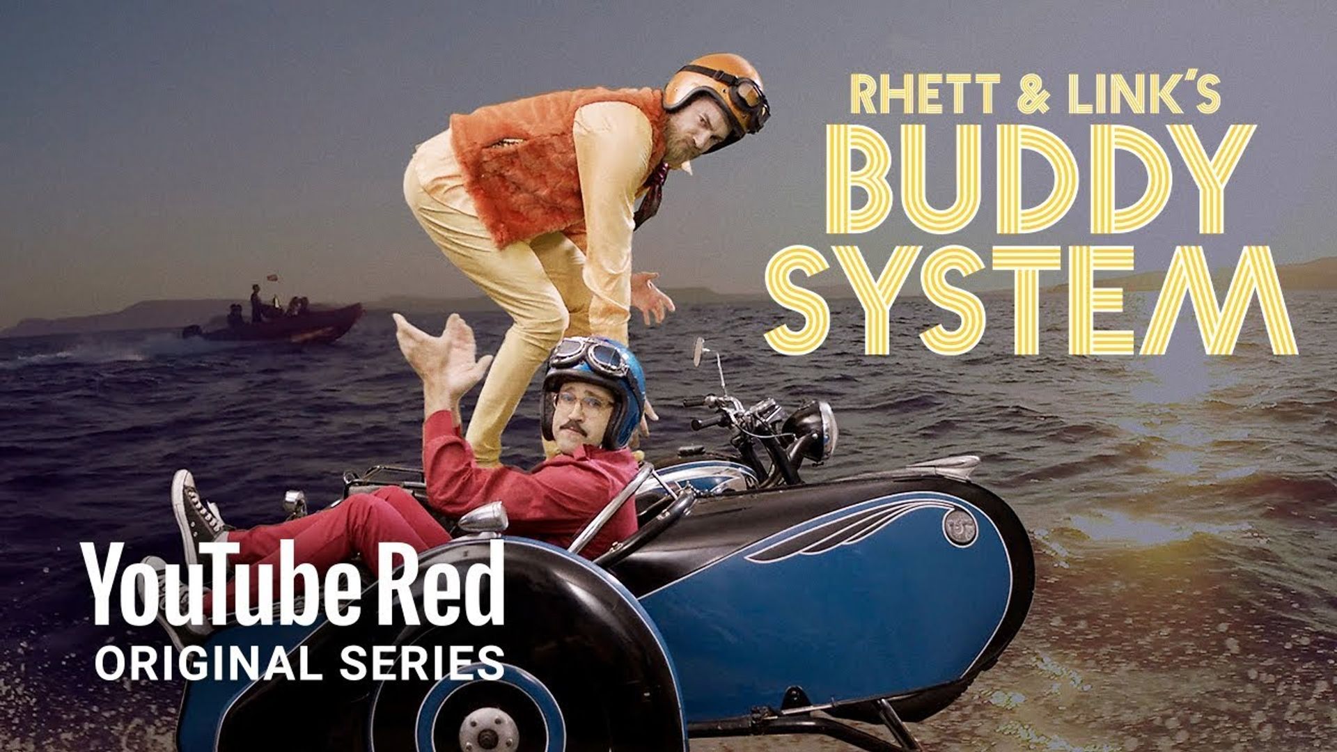 Rhett and Link's Buddy System background