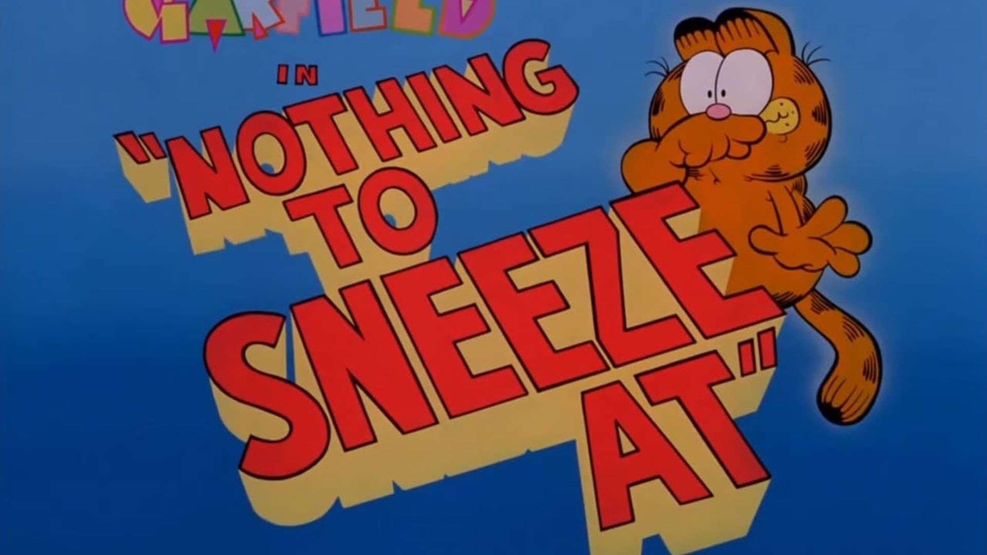 Garfield and Friends background
