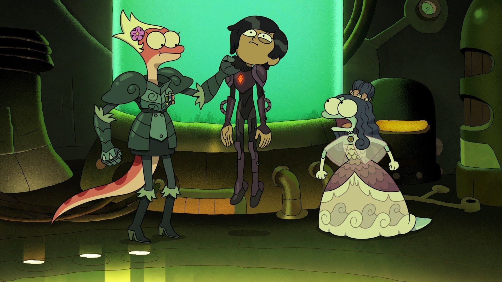 Amphibia background