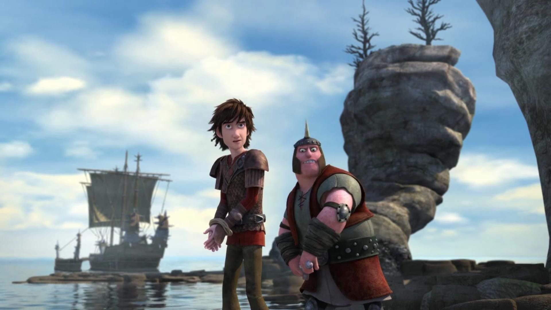 Dragons: Race to the Edge background