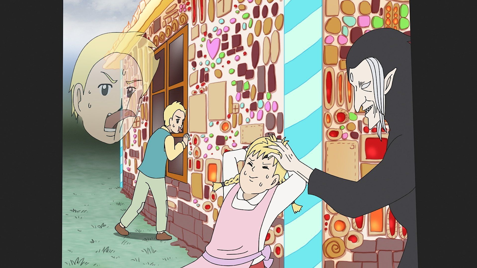 Good Day for Gag Manga background